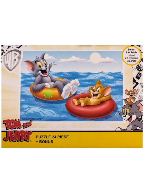 Детски пъзел Tom and Jerry (24 елемента)
